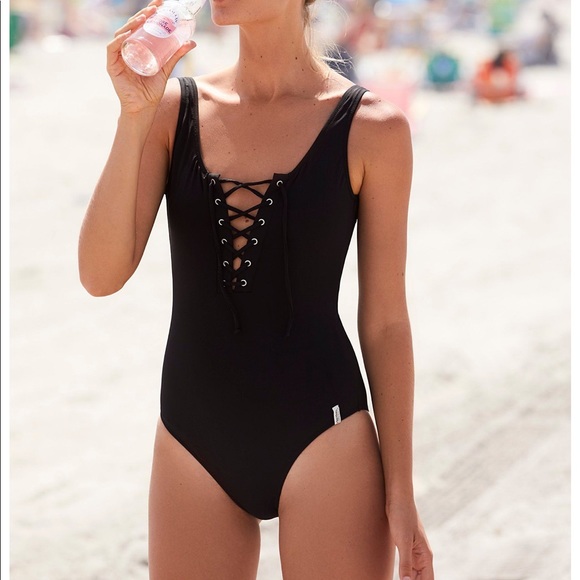Free People Other - Free People Lace up Sun Chaser One Piece Swimsuit